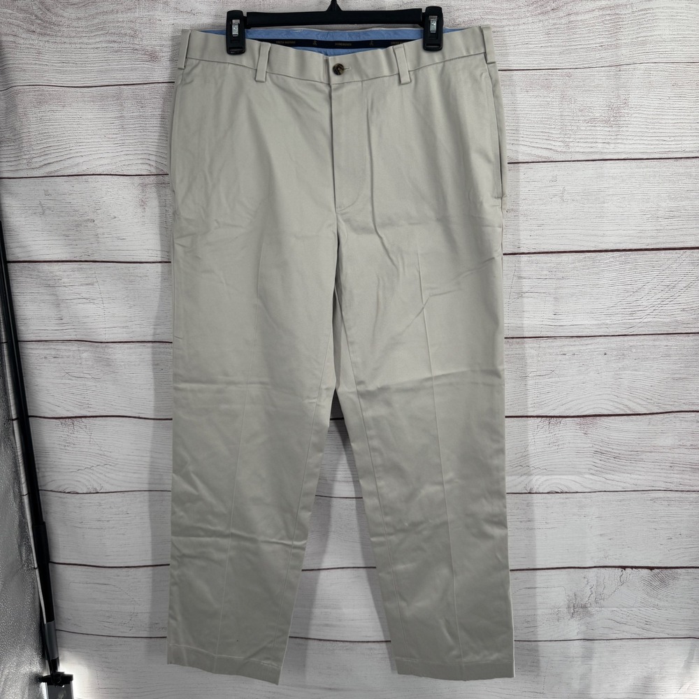 Brooks Brothers Chino Pants Advantage Stretch Clark Fit 35x29